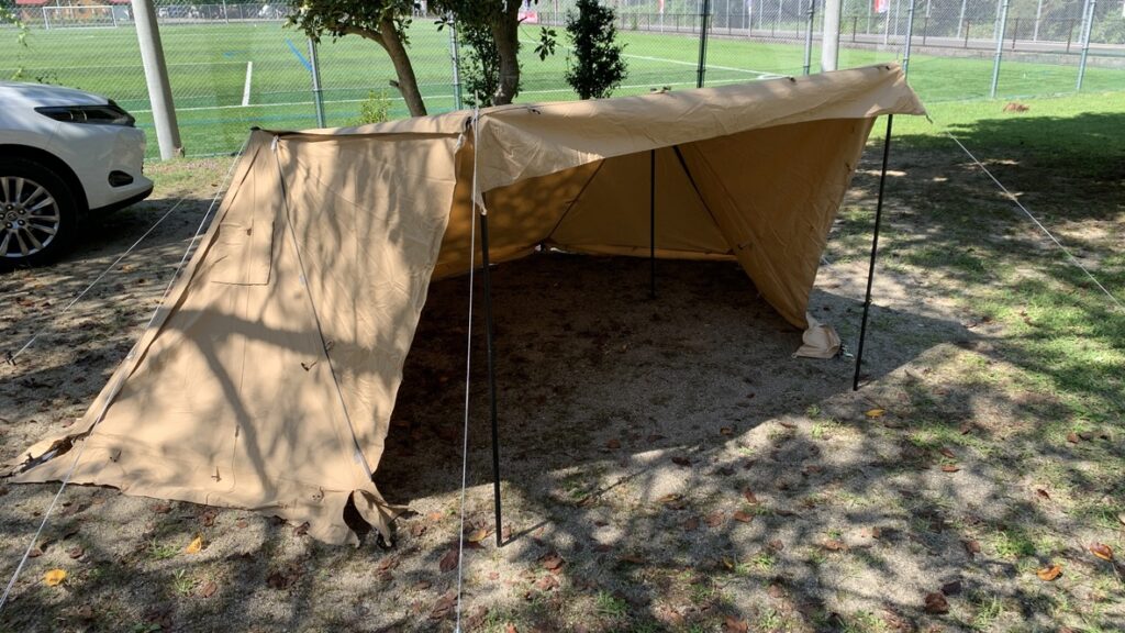 バンドック【ソロベースEX】ソロキャンプのテントはこれで決まり！