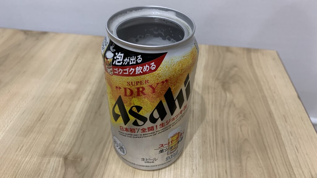 2021春新商品【アサヒスーパードライ 生ジョッキ缶】キャンプのビールはこれで決まり！